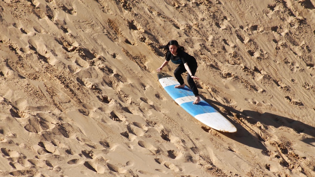 Sand Boarding